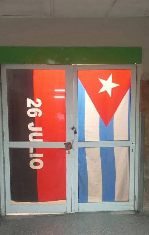 RachelAlva2330's tweet photo. #PinarEn26, se embellecen y engañan todos los centros de Salud, en saludo al acto Central Nacional por el 26 de Julio.
#MiMoncadaEsLaPatria https://t.co/YRPsSdEiLi