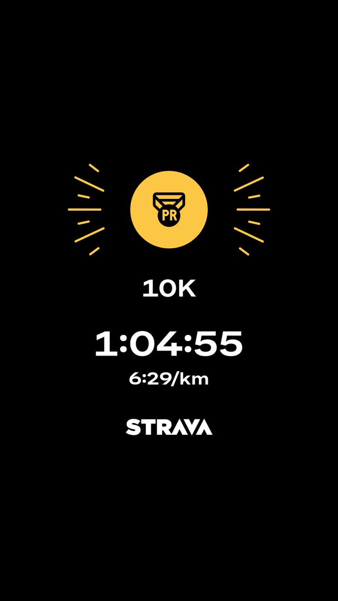 Jayaaaaz's tweet photo. Failed sub 1h because of side stitch... But PB nonetheless 🏃💨🎉 https://t.co/EqijtOM5yO