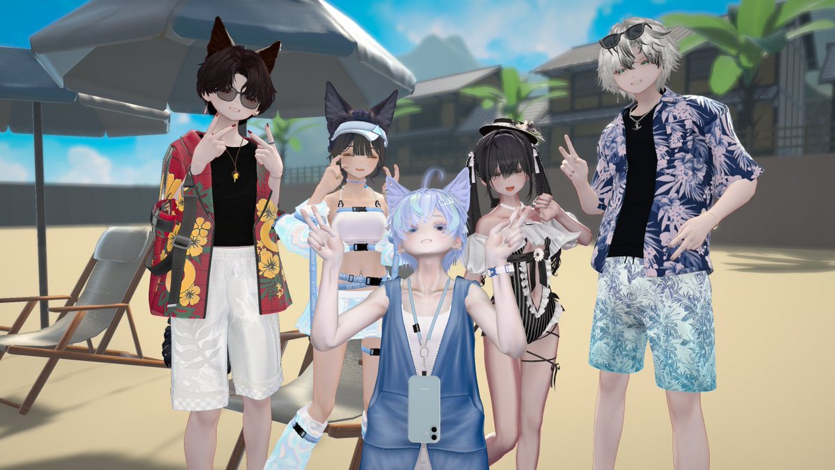 panchan_vrc's tweet photo. みんなの改変、すごく良かった！🥰
#Marycia3D #マリシア海開き集会 https://t.co/M5d30Gd6bZ