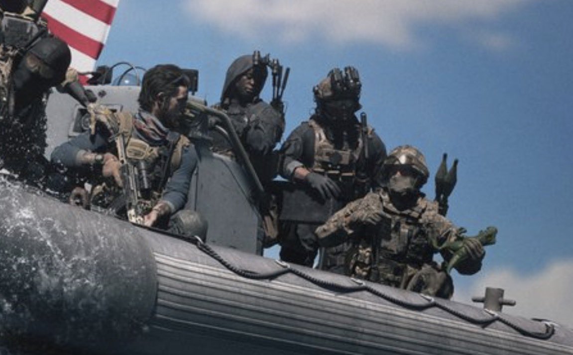 TheGoodSoldier2's tweet photo. @Battlefield I like it how the British Engineer from the United Albion unit is there and even the other Americans are looking at him in confusion https://t.co/dDzjZiJ0rH