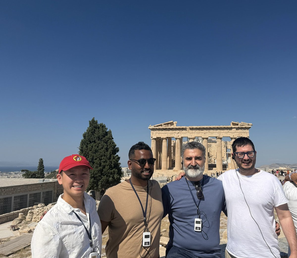 PGrivasMDPhD's tweet photo. @chadinabhan @BalazsHalmosMD @LeonidasPlatan1 @Dr_AmerZeidan @DrYukselUrun @VivekSubbiah Looking forward to it! I recently handed real baklava in Athens to @DrYukselUrun (last picture below), he came to evaluate (in addition to being formal representative of @ASCO to our fantastic meeting) @karima_oualla @gbanna74 @NaglaAKarimMD @OncoAlert @DrOmarMian @jrgralow https://t.co/Daggr35Uv6