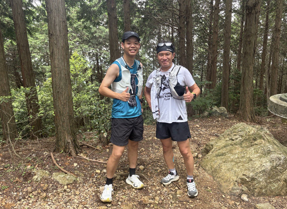 runent_runlife's tweet photo. サロモン ＆ノースフェイス
#東海自然歩道 https://t.co/uUKp78aS9M