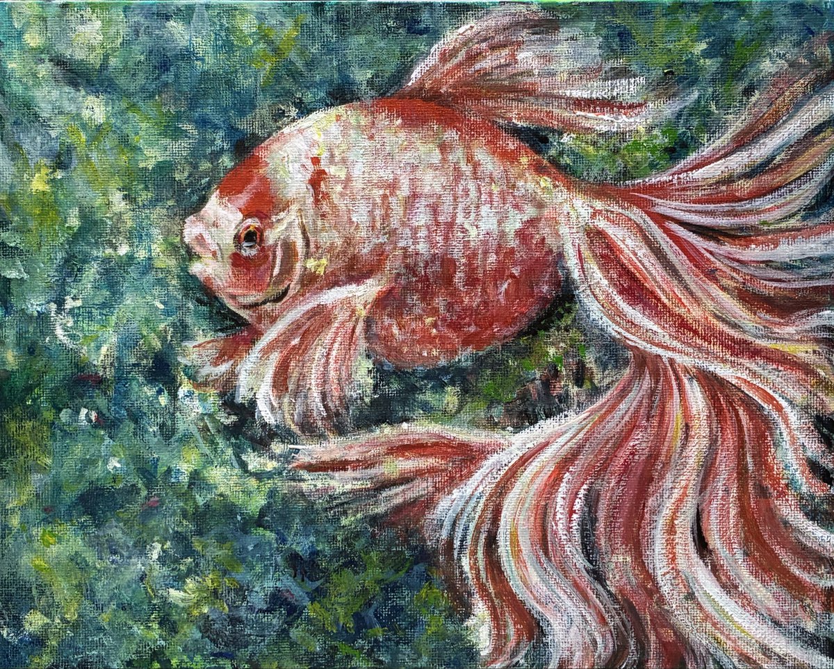 アクリル画