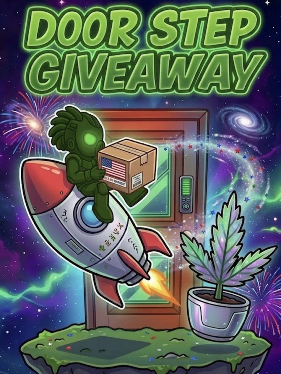 CEO_Doorstep's tweet photo. Happy 4th 🚀 Giveaway time 🎁🚀

Follow us…
@StealthSteppin &amp; @CEO_Doorstep 
Repost &amp; tag some #stoners 🫩💨

7gs flower 🌳💨💨
After hours (Alice) gummies 👽🚀

1 winner 🥇 48hrs⏳ U.S only 🇺🇸 #DSA🔌 https://t.co/LsSniYebij