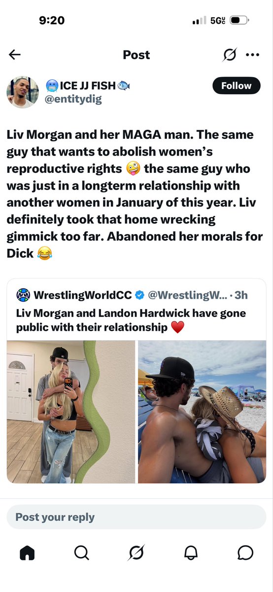 Nick0pk's tweet photo. When will this not be a thing anymore?  Such loser mentality. What do you care how people voted (on both sides)?   It bothers you THAT MUCH you took time to fact check on wrestlers, athletes, musicians, TV personalities etc!?  Fucking weirdos, get a life. https://t.co/EjLQbV8JRo