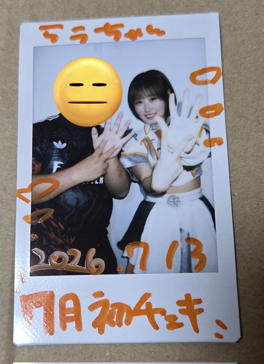 ひなたママ。チェキ 2026/7/3 #日向さや #さやちまぶしい #ふぁんたす #アイドル #チェキ