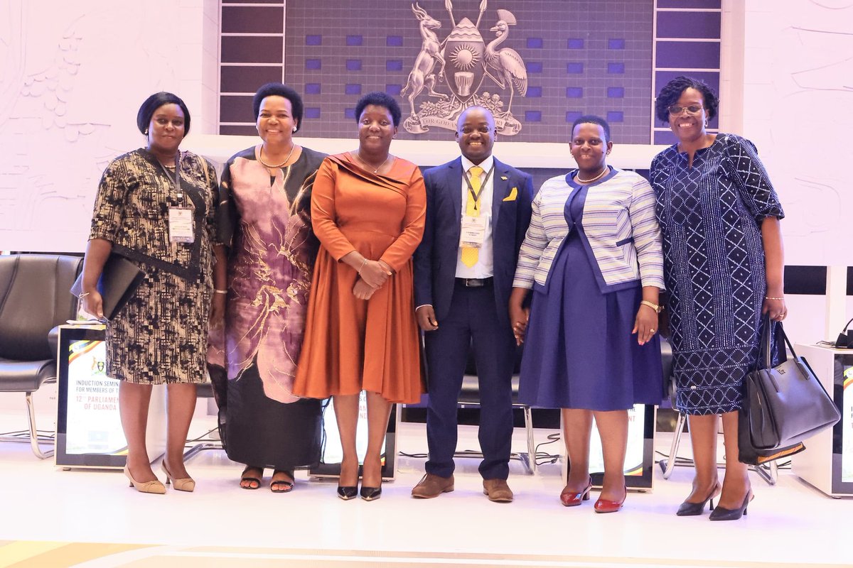 EvelyneNinsiim1's tweet photo. Completed a 5 day Induction Seminar which ably equipped Members of the 12th Parliament with critical &amp; analytical skills which will enable effective legislation.Optimistic the 12th Parliament will steer &amp; champion National Development @henrymusasizi1 @BruceKabaasa @Parliament_Ug https://t.co/I5VOLjtmzW