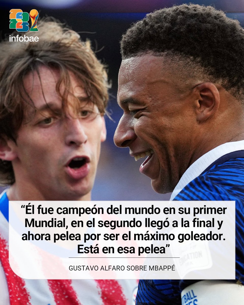infobaeamerica's tweet photo. 🇵🇾 "NOS SENTIMOS MUY ORGULLOSOS"

Gustavo Alfaro fue contundente en sus declaraciones tras la eliminación de Paraguay en el Mundial y admitió que la Albirroja dejó la piel adentro de la cancha. 🏆 https://t.co/Sxom1zGivs