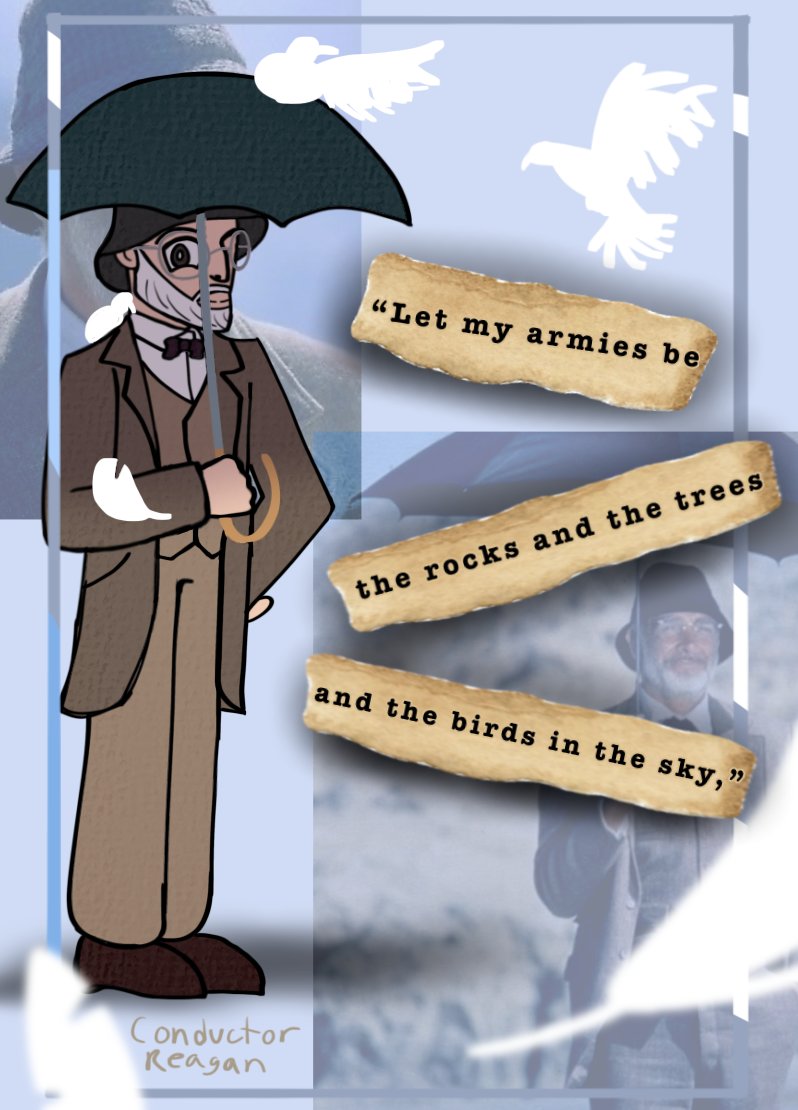 ConductorReagan's tweet photo. Henry Jones Sr. 🕊️☂️
It’s finished! He remembered his Charlemagne.
#IndianaJones #IJ #LC #ConductorReagan https://t.co/Kq7C54tNTt
