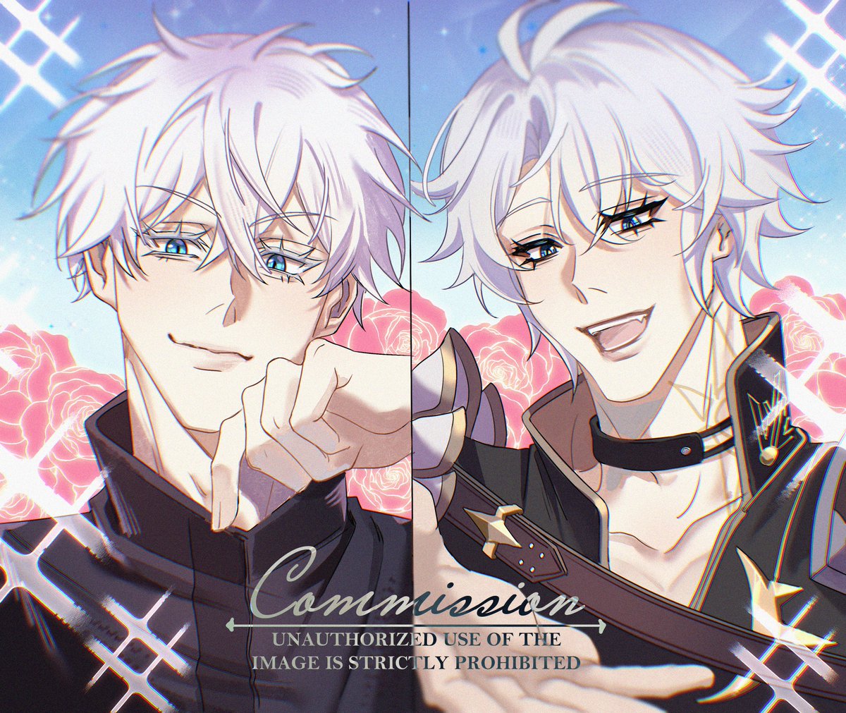 asselin1111's tweet photo. commission! ꉂ(˵˃ ᗜ ˂˵)

#五条悟 #ファイノン #呪術廻戦 #崩壊スターレイル https://t.co/iqo0pP3au0
