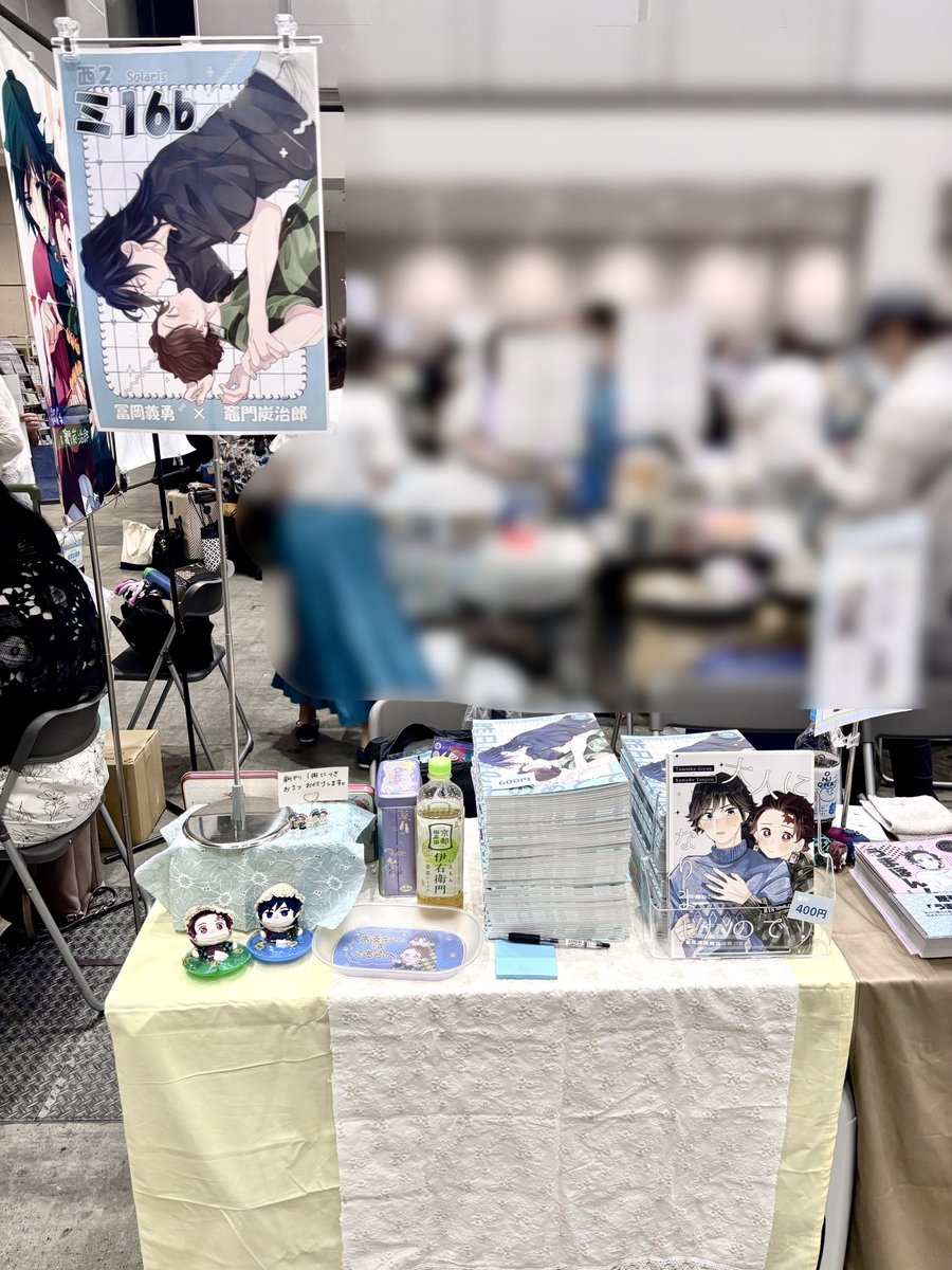 設営完了しました❣️ よろしくお願いいたします🙏