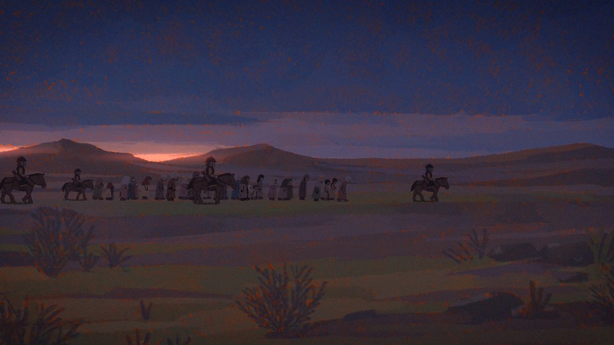 Yuyucow's tweet photo. This creates a massive contrast when you reach the pillaging of the city, which destroys all man-made craft. As beautiful as it is, the anime's hazy rendering of the BGs misses the impact of the manga's hypnotizing patterning, but the concept remains fundamentally great https://t.co/X8xT8EHtzR