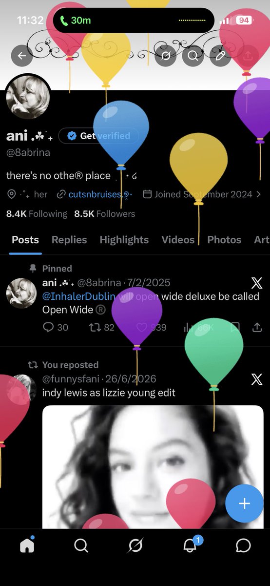 8abrina's tweet photo. balloons !!! https://t.co/AATUk5EYLF