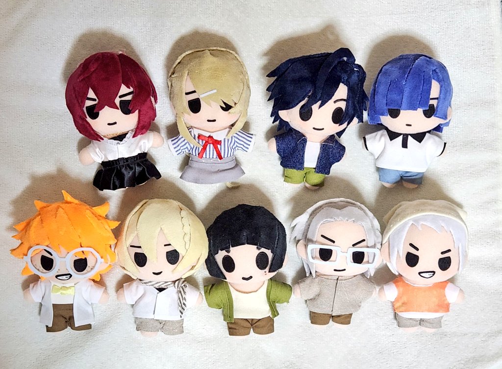 k_k_karekusa's tweet photo. これでちゅーち地方ぬいもコンプだぜ！ https://t.co/a1GwzETyRJ