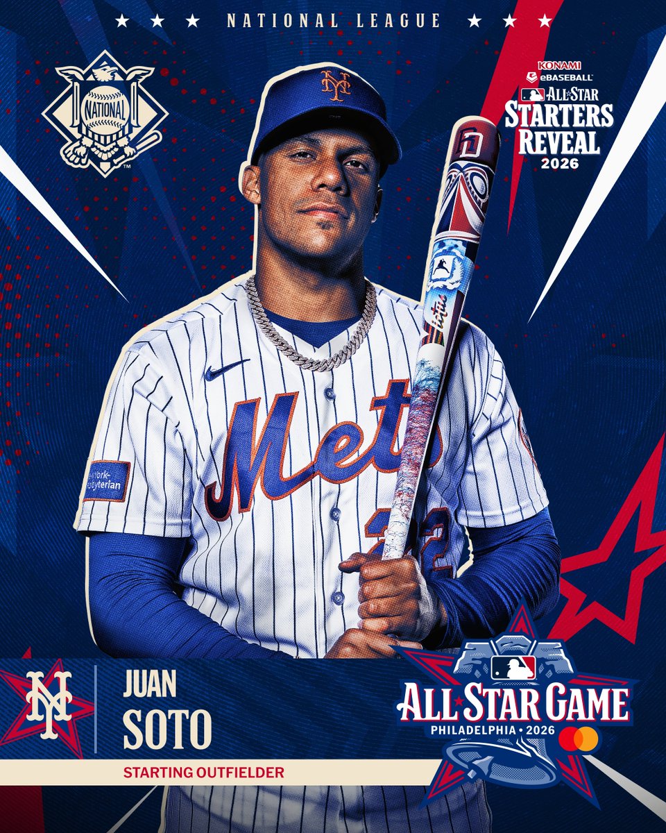 Juan Soto is now a 5x All-Star 🖐️