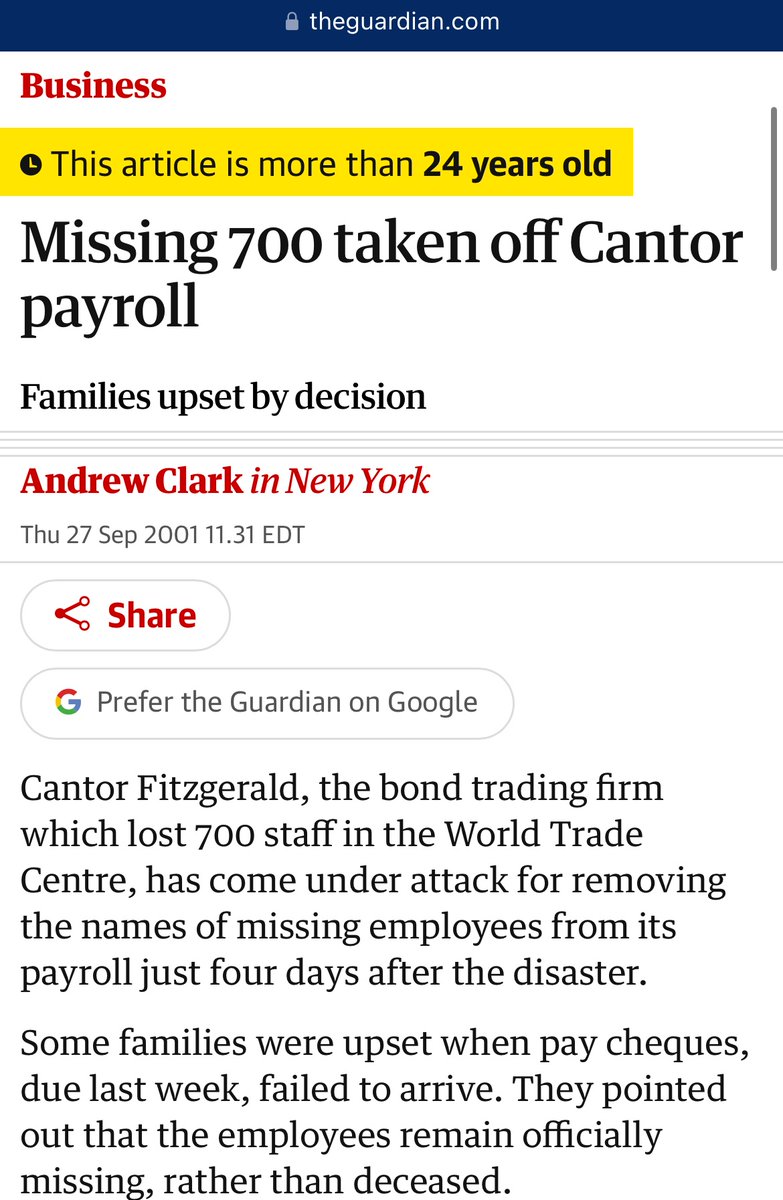 TheWuhanClan's tweet photo. @howardlutnick And then you went and immediately removed the dead employees from payroll.  Odd how you and your wife both didn’t go to the office that day.  Things really worked out well for you and Larry Silverstein 🤔 https://t.co/JFCb9T7PTi