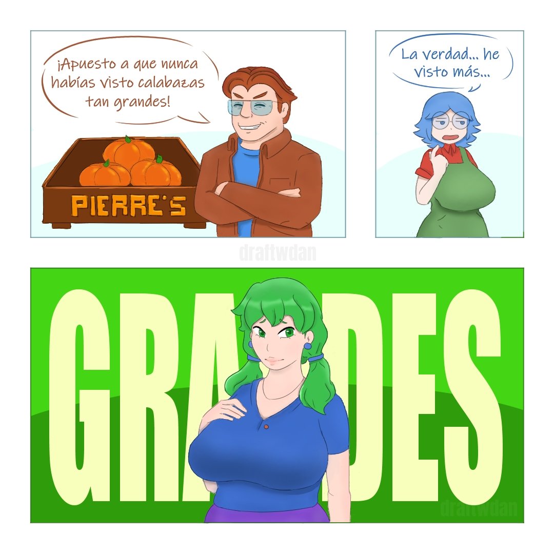 draftwdan's tweet photo. He visto más grandes 🫪

#drawing #illustration #digitalart #comic #stardewvalley https://t.co/2MG60ChM1b