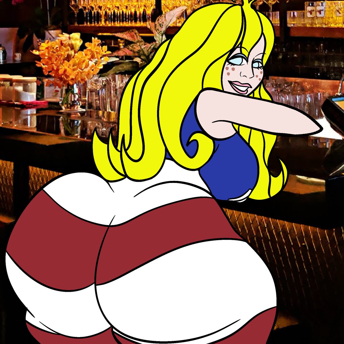 CurvyDoodles's tweet photo. Happy Fourth of July! Featuring Miss America https://t.co/WiuzXSZzml