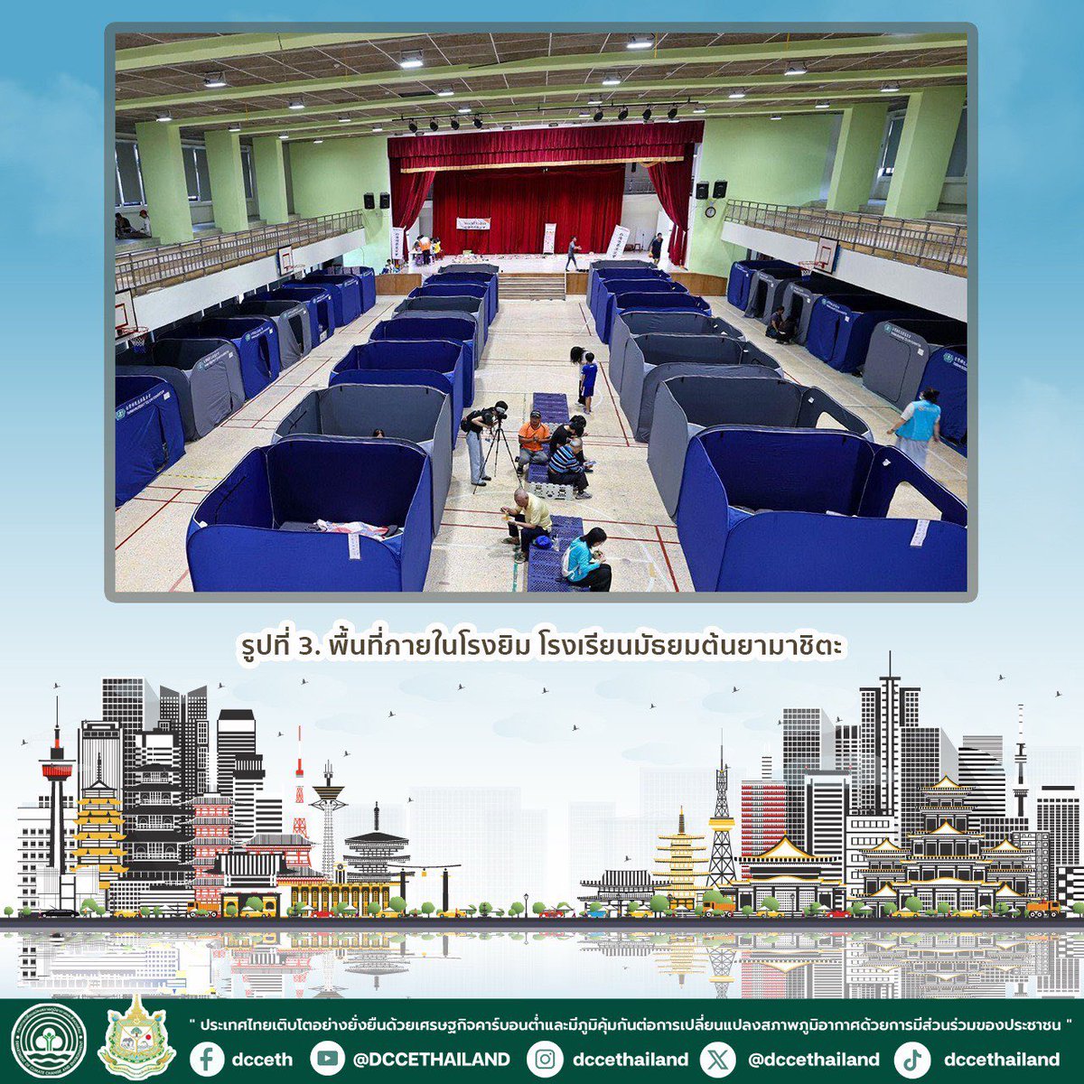 dccethailand's tweet photo. เคล็ดลับการออกแบบเมืองเพื่อรับมือภัยพิบัติของประเทศญี่ปุ่น ตอนที่ 3 (2)
การเปลี่ยนแปลงรูปแบบสถาปัตยกรรม
⛩️ ศาลเจ้าวัด
🏩 โรงแรม
🏫 โรงเรียน
🌊 อาคารหอและหออพยพสึนามิ
.
สามารถติดตามรายละเอียดเพิ่มเติมได้ที่ : https://t.co/aP0t2j4dNb
.
#DCCE
#กรมลดโลกร้อน https://t.co/i489yuZL34