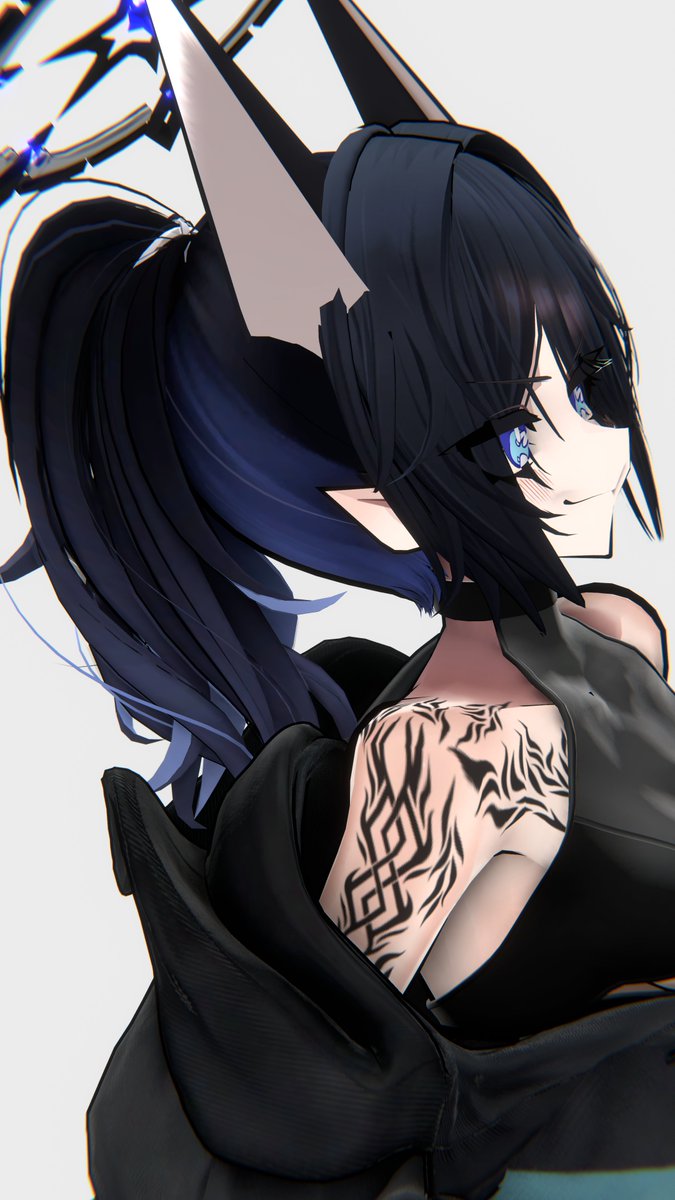 na_gasanVRC's tweet photo. 雑に合わせたけど後ろはポニテ https://t.co/gYQnGnb4al