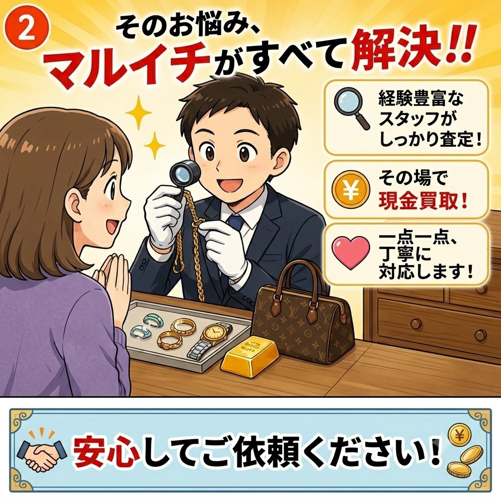 遺品整理で出てきたお品物、 そのままにしていませんか？ 「これ売れる