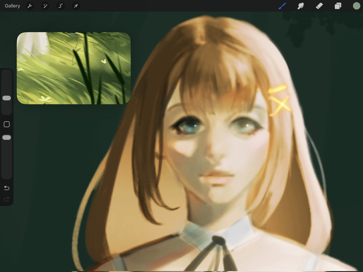 Abriel_g2's tweet photo. Strelitzia wip too T^T https://t.co/nEMlEe8CTT