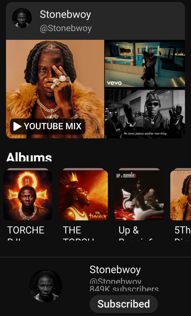 Realitywestyrn's tweet photo. Do you love Stonebwoy’s music? Then hit that subscribe button today. BHIM to the world.
Don’t miss a single drop — subscribe to Stonebwoy on YouTube.
Stay updated with every new release: https://t.co/ijk0o6jOaT https://t.co/4XKaEcOXBI