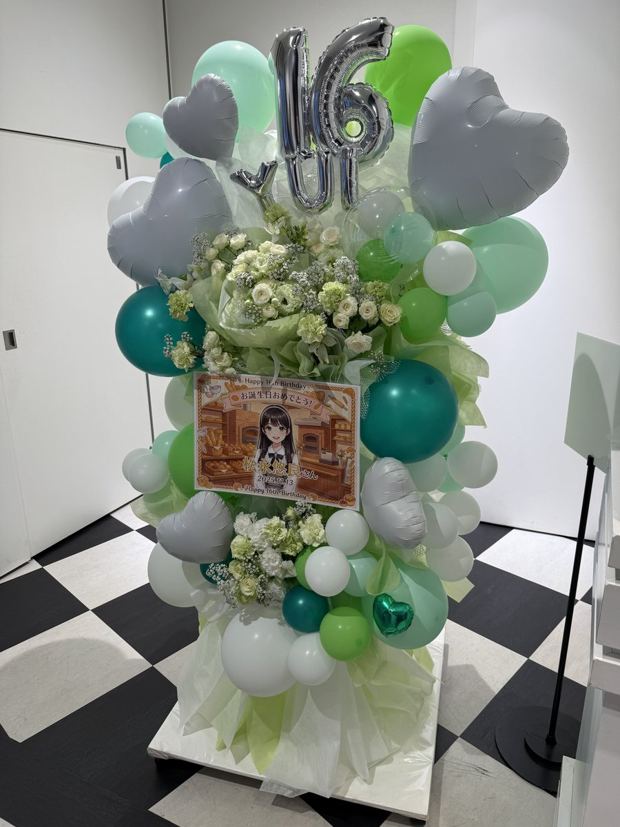 iwokmsyk's tweet photo. 昨日の余韻にまだ浸り中

公演もご飯も良い時間を過ごせた

他推しでも今日でゆいぱん好きになっちゃう
ような魅力が伝わるそんな生誕祭！
ゆいぱんおめでとう👏🏻

#松永悠良生誕祭2025 
#松永悠良
#HKT48
#目撃者公演 https://t.co/4FBJ8pl2Iw