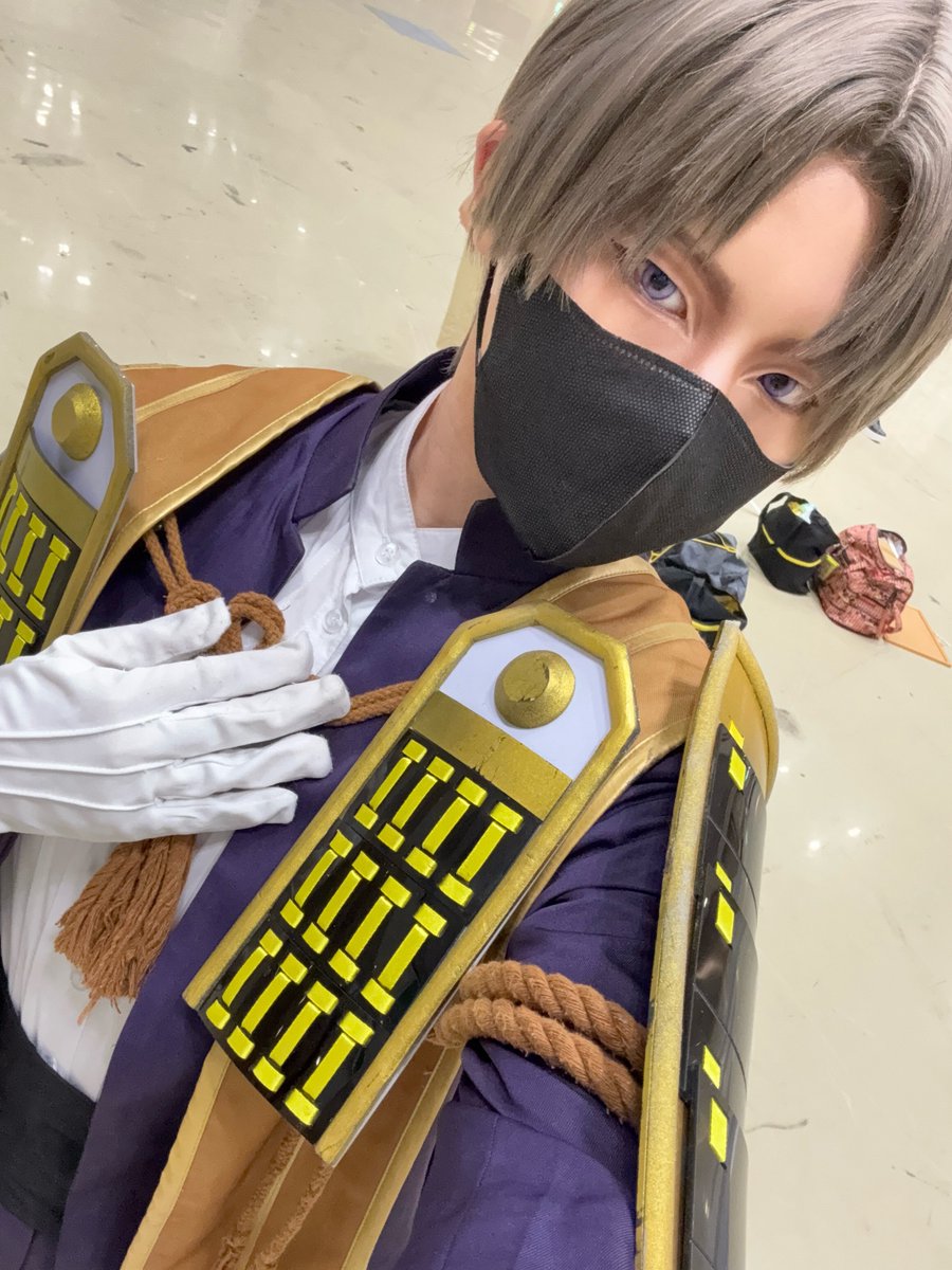 0016_me's tweet photo. ⚠︎刀剣cos   No.118 へし切長谷部

速報‼️
東7ホールD50bにて、長谷部で売り子をしてまーす！ https://t.co/tBmw1tORcO