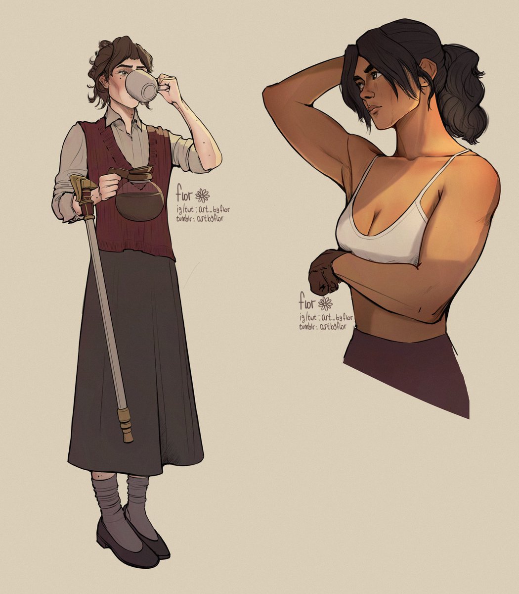 art_byflor's tweet photo. they're girlfriends #jayvik https://t.co/dAccuiwinE