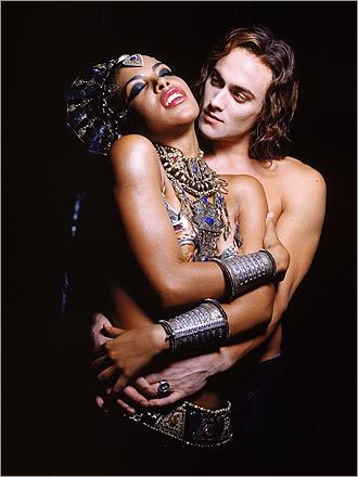 Evilkingdavid1's tweet photo. The new Queen of the Damned reboot is a total flop. How is every single character a million times uglier than the original? These Gen Z designs are genuinely deformed. Truly a tragic waste of potential. 🧛‍♀️🚫📉💀 #QueenoftheDamned #MovieReview #EpicFail https://t.co/dvqC9XqWcT