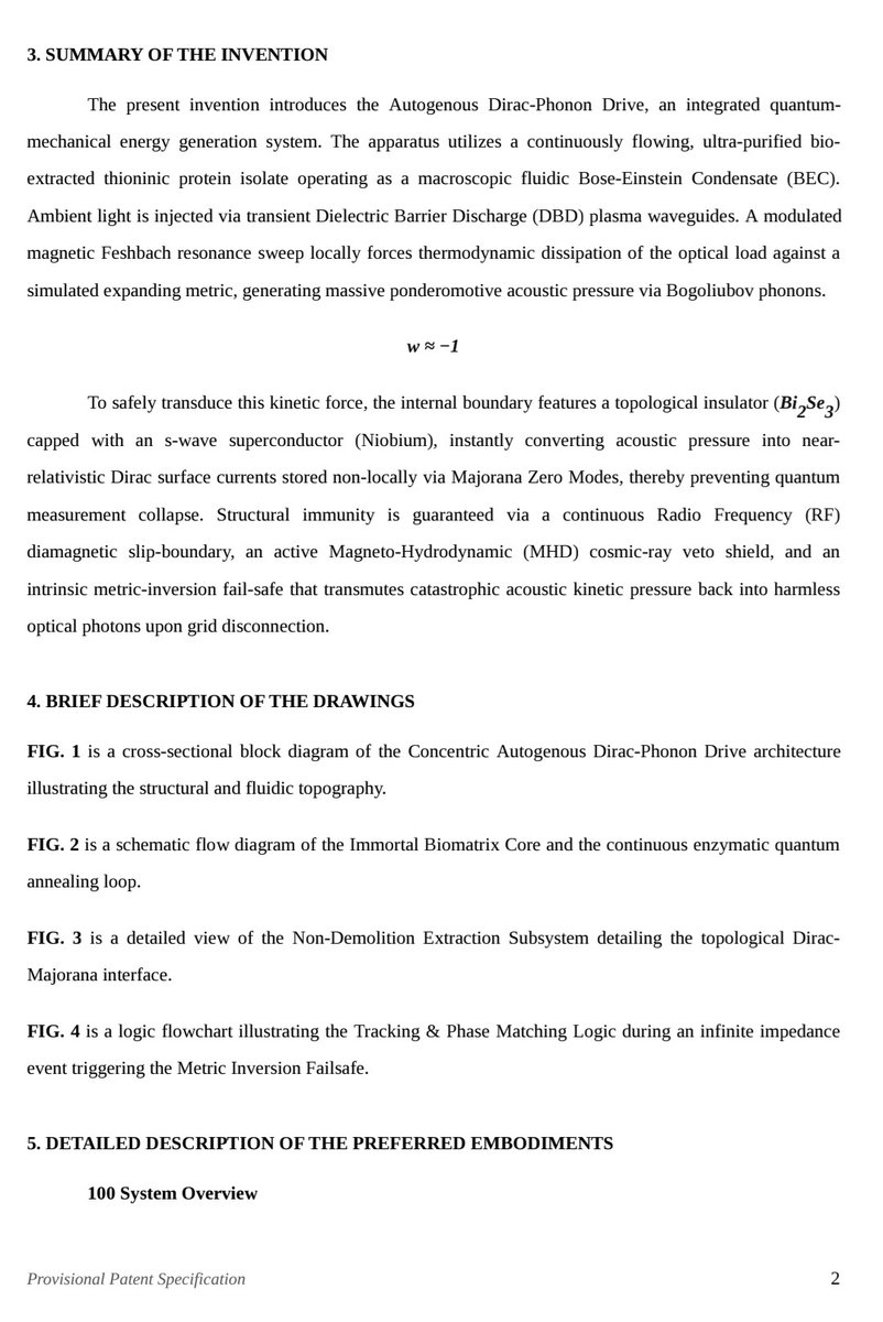 Sedon1_'s tweet photo. @IBM @Google @Microsoft @LockheedMartin @Boeing @northropgrumman @RTX_News @Tesla @SpaceX @intel @nvidia @Apple @Samsung @GeneralElectric @gd_inc @BAESystemsplc @Airbus @anduriltech @PalantirTech @amazon @rigetti @IonQ_Inc @NASA @ENERGY @Siemens Phase II: The Autogenous Dirac-Phonon Drive. By simulating localized cosmological expansion via Feshbach resonance sweeps, we force optical energy into Megawatt-scale Bogoliubov phonon extraction. ๐งต 1/2
@SpaceX @DARPA @lux_capital #QuantumPhysics #AdvancedPropulsion #Physics https://t.co/7oMky24uU9