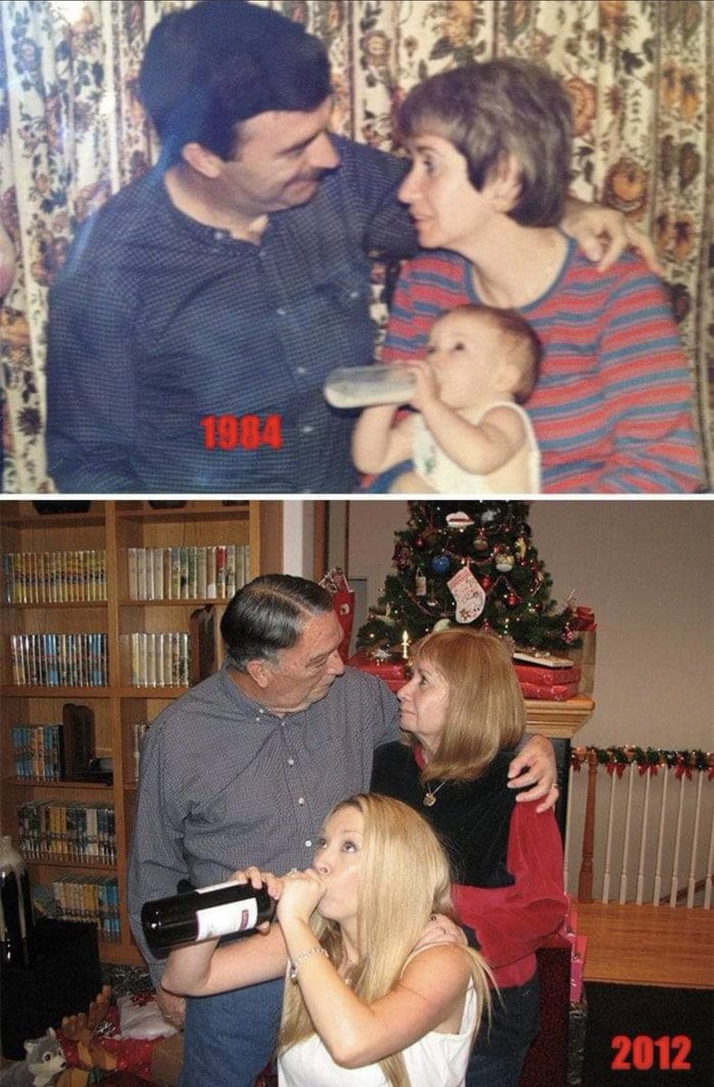 arinaariri's tweet photo. 昔と同じ構図で撮った家族写真 https://t.co/9wc5GW5AUD