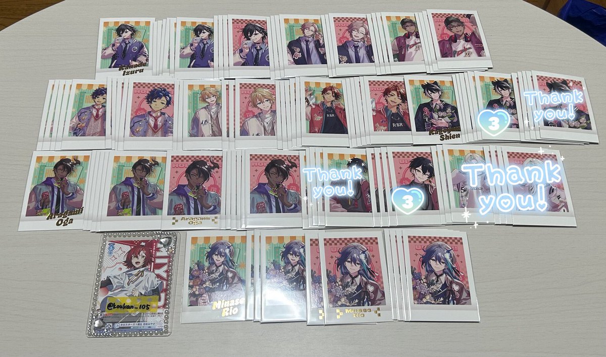 koukan_105's tweet photo. 【交換 買取 譲渡】ホロスターズ 
ホロスタ ホワイトデー ぱしゃこれ  

【譲】 画像

【求】🌺 or N80R100＋送料

検索から気軽にお声掛けください🙇‍♀️
固定にも他お品物でてますので、
そちらもご確認ください https://t.co/bzgeCWd7GW