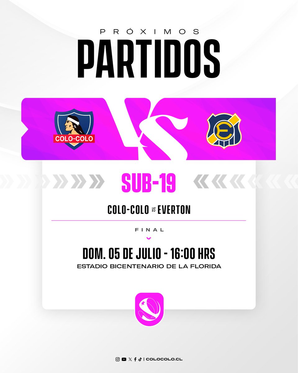 ColoColoFem's tweet photo. 𝐕𝐚𝐦𝐨𝐬 𝐩𝐨𝐫 𝐞𝐥 𝐭𝐢́𝐭𝐮𝐥𝐨 🤟🏻

Este domingo la Sub 19 dirigida por Claudio Soto van por una nueva corona y enfrenta a Everton 🤍🖤

#VamosLasAlbas
#VamosPorTodo https://t.co/H8XijZ2Myp
