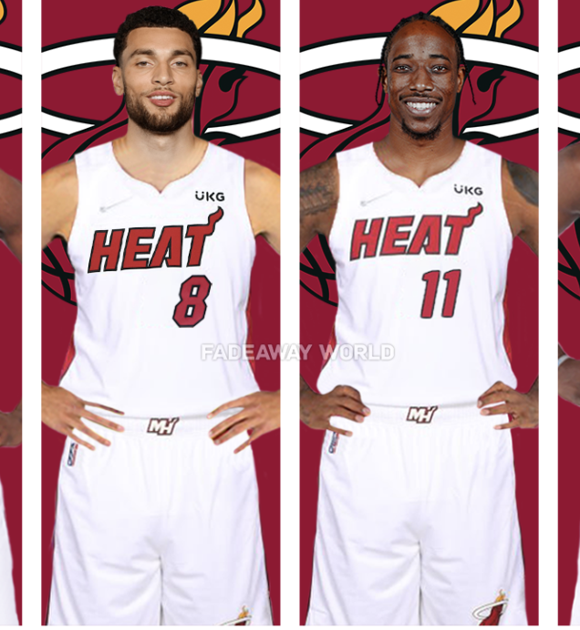 SpoMuse's tweet photo. If the Heat can only add 1 to the current roster:

1⃣ Zach LaVine
2⃣DeMar DeRozan
3⃣Bradley Beal

Which do you choose? 🤔 https://t.co/YUlKG3GQG4
