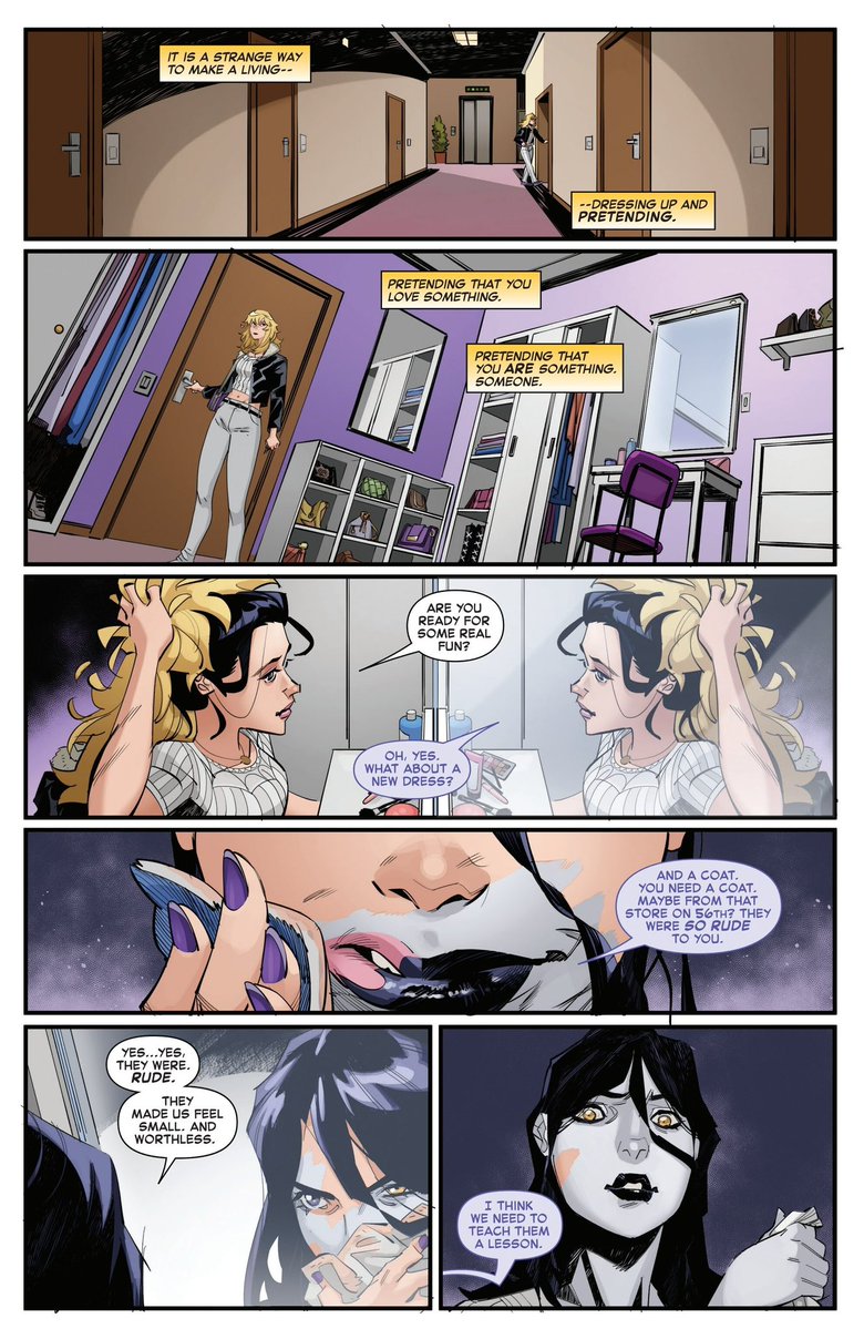 aprilfunko's tweet photo. Bonus bc im being negative as hell. Maka is very cute &amp; the art is very pretty, paper doll was my favorite part of the book probably. This book has a lot of potential if they really dig into the angle that this is a literal child superhero, I’m not saying go Garth Ennising (1/2) https://t.co/ElyPygLGnq