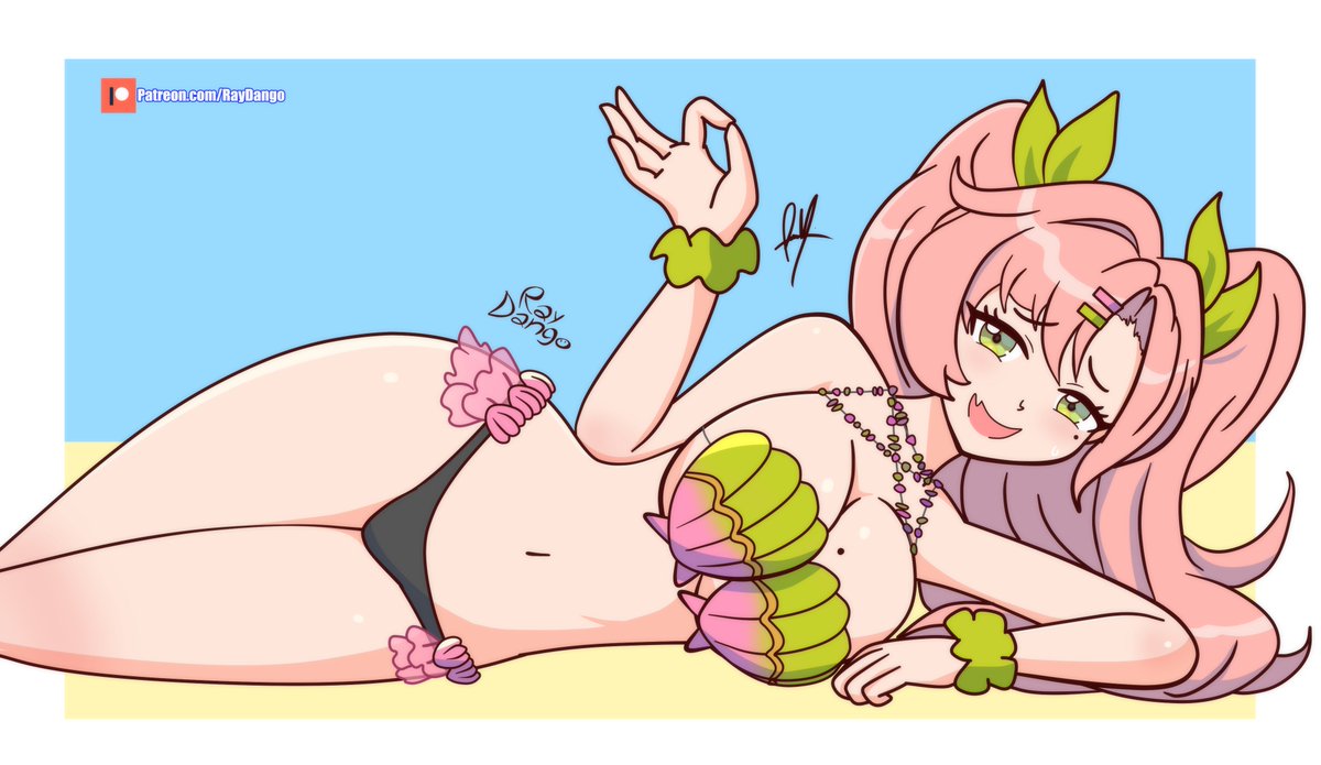 ray_dango's tweet photo. Seashell Bikini Nicole https://t.co/nE1JgtBZLV