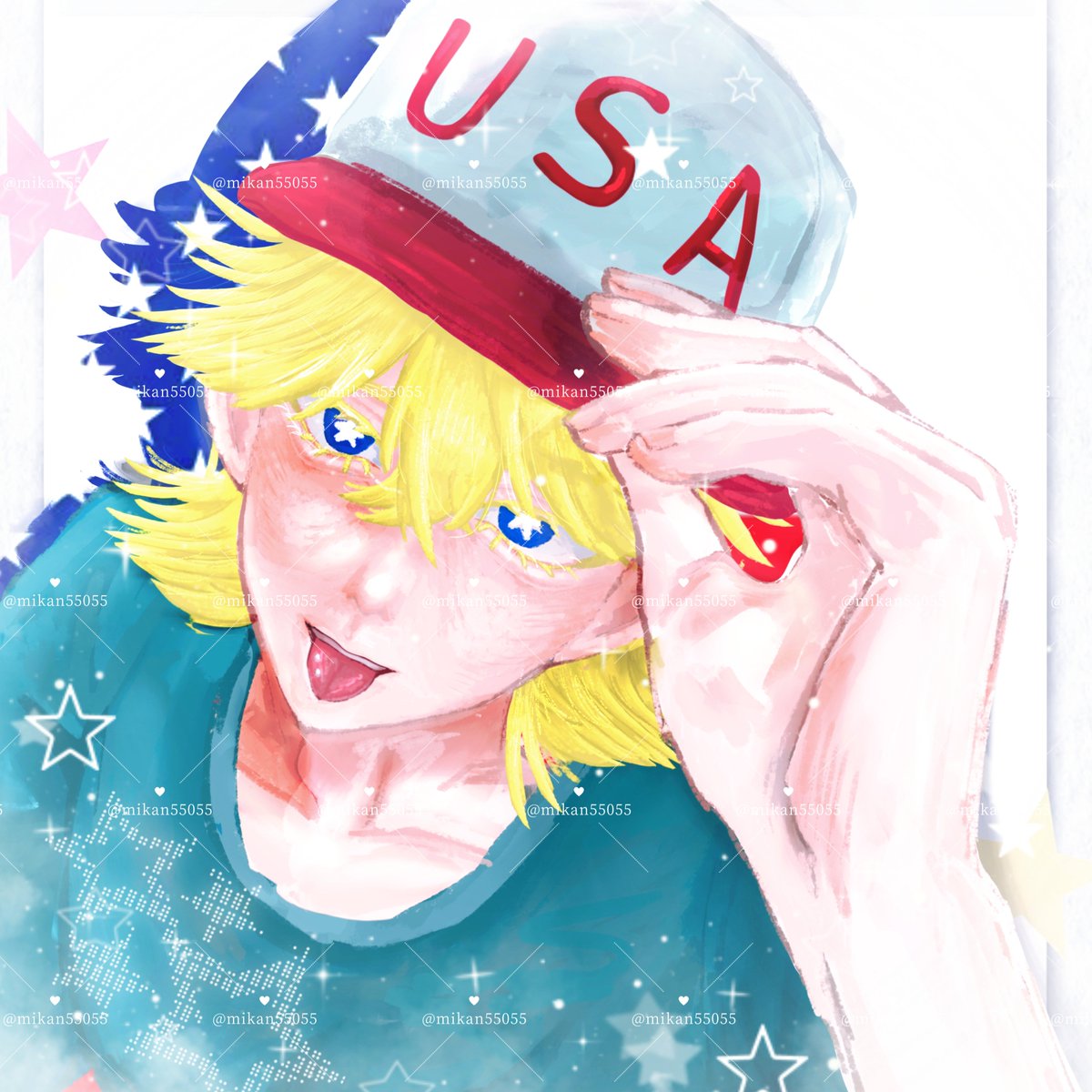 reeme0505's tweet photo. #国擬人化
🇺🇸🧢 https://t.co/KLBmX9tsgT