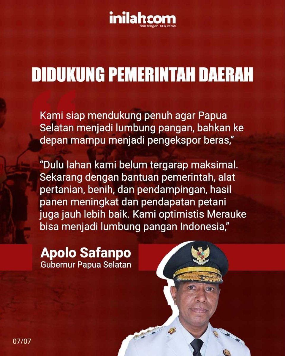 Korban_Brondong's tweet photo. Hingga 2026, total pengembangan ditargetkan mencapai 83.030 hektare Cetak Sawah dan 54.399 hektare Optimalisasi Lahan (Oplah). Papua Selatan menjadi fokus terbesar dengan total kawasan produksi hampir menyentuh angka 100.000 ha! #MentanAmran #PSNWanam https://t.co/CTVPa4pHyT