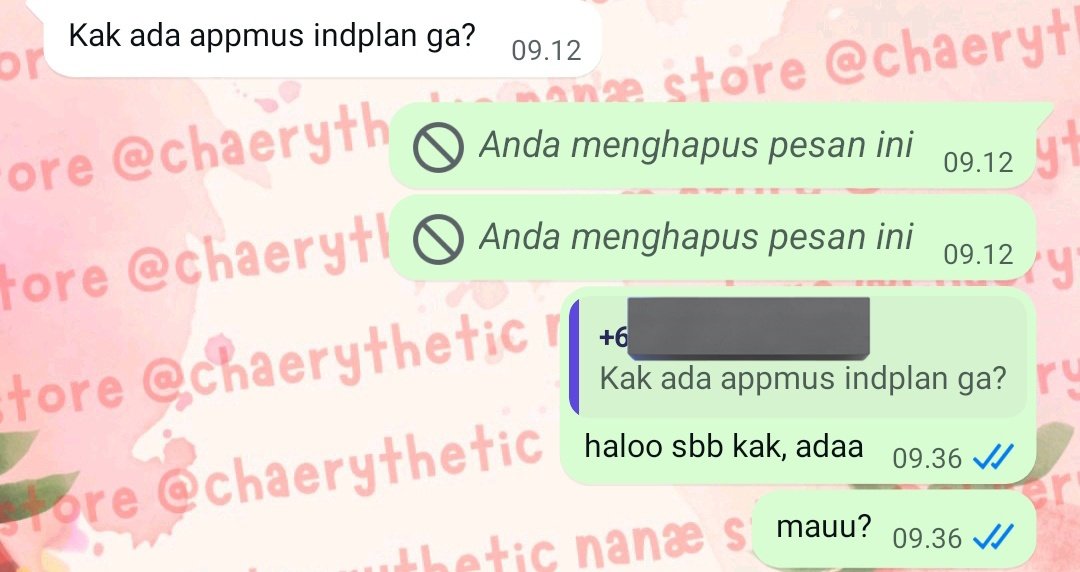 chaerythetic's tweet photo. halooo ! aku udah open yang cari app prem terutama apple music atau netflix cuss ke wa akuu https://t.co/FqgYXnNONz di jamin fast respon 😋‼️

#zonauang #zonaba #zonabu #wts https://t.co/MsZMlTTtpD
