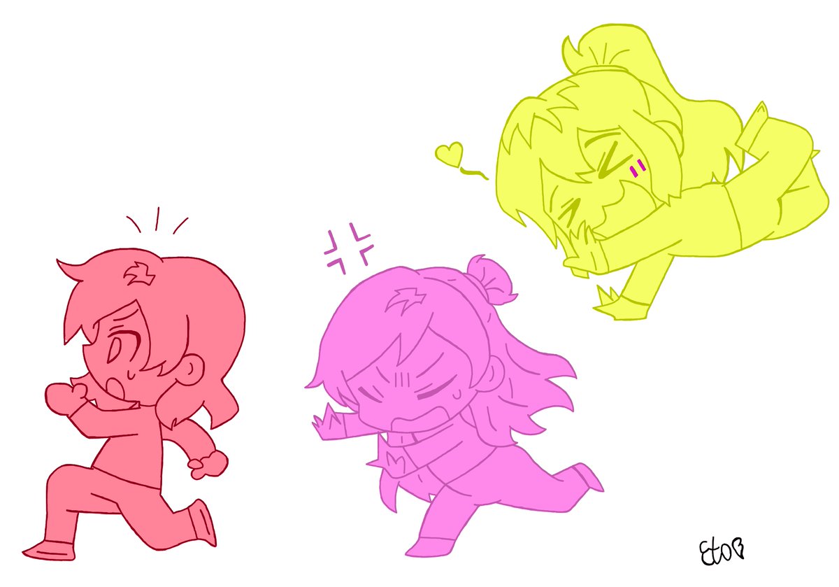 eto124289893's tweet photo. Kelly really wants to hug her girlfriends🥰🩷❤️💛 #Classof09 #co09 #classof09jecka #classof09kelly #classof09ari #jeckarikelly https://t.co/QcXx75yMWS