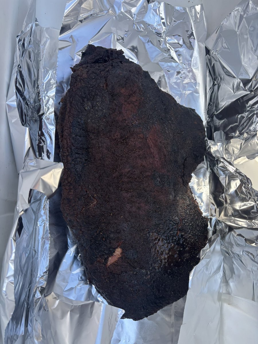 Kentucky_Sooner's tweet photo. Ok brisket critics, I’m no expert but I damn sure ain’t no Lincoln Riley. 🤣 https://t.co/Ic9SCL7dON
