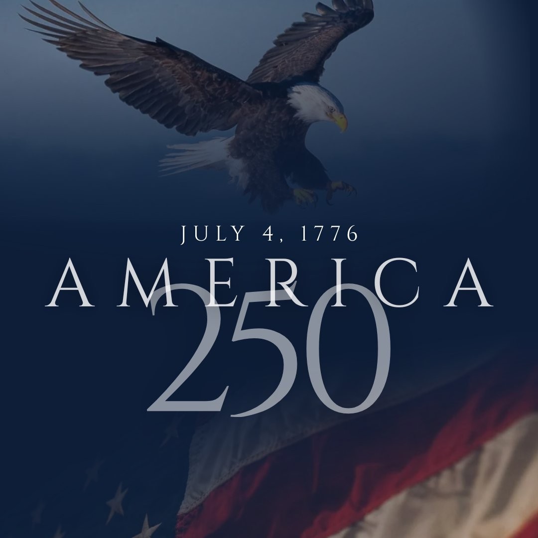 GraceCallahan's tweet photo. 250 years. The greatest country on earth. Not because anyone handed it to us, but because patriots believed freedom was worth fighting for.  

America was founded on an idea powerful enough to change the world: life, liberty, and the pursuit of happiness.  

Happy 4th of July! https://t.co/N4IijOAA1s
