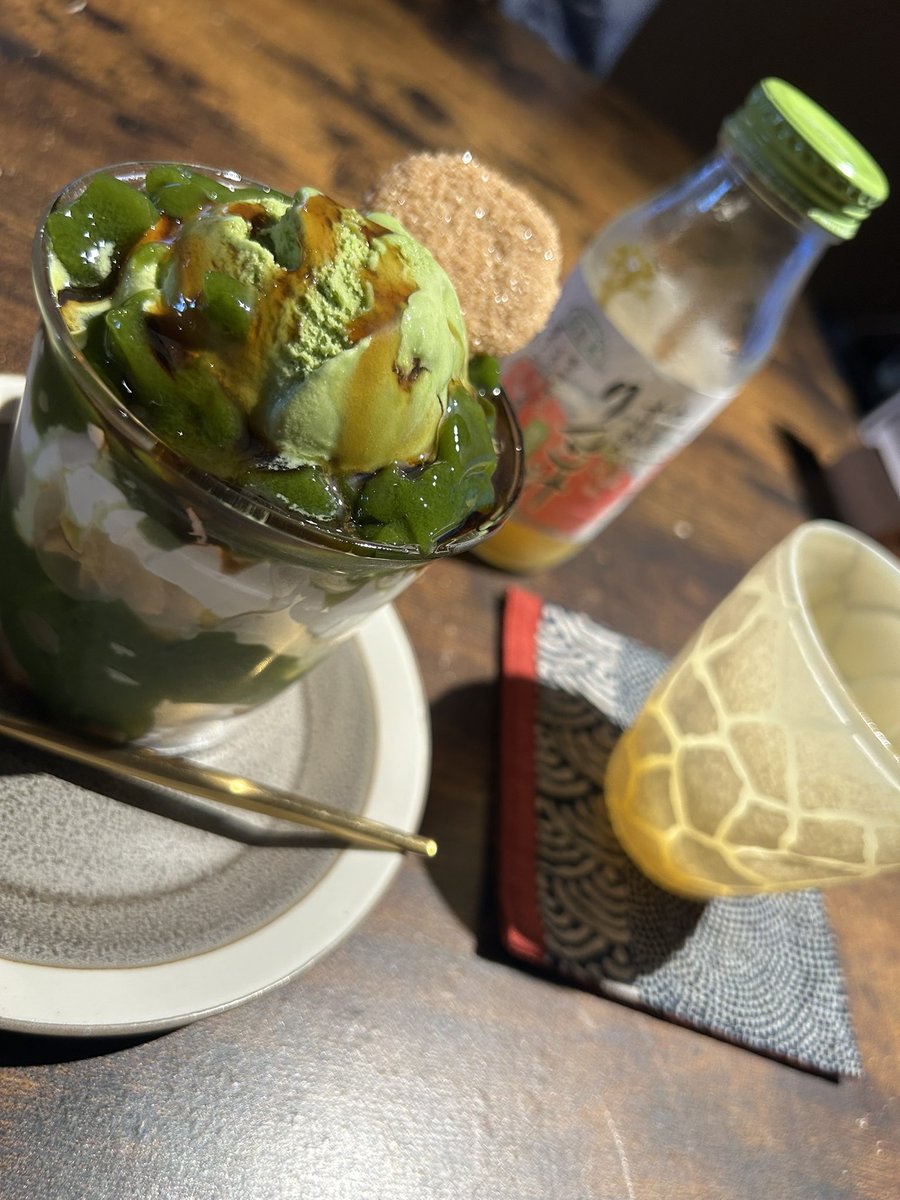 KAE_vr's tweet photo. 2ヶ月ぶりのanywhere cafe！！
めっちゃおいしいー！！
 #エニカフェ https://t.co/1ZYXgMYGIg