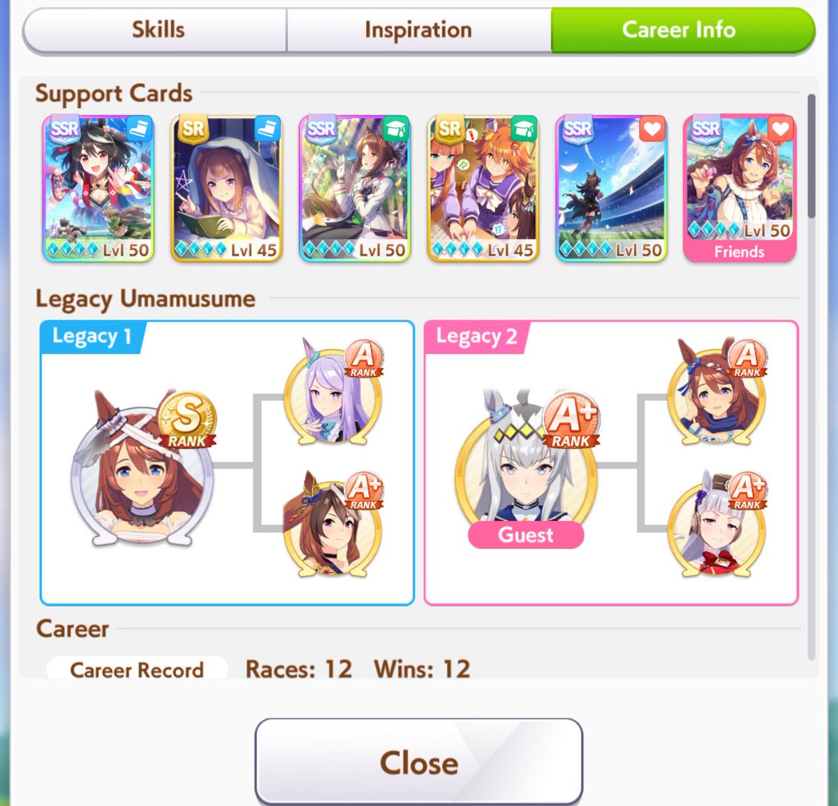 oguripilled's tweet photo. i forgot that global hasnt fixed how using more than 3 ssrs will usually mean they don’t finish their chains lmao only 1 was completed. creek first event never even happened. https://t.co/g7AFgVpCHz