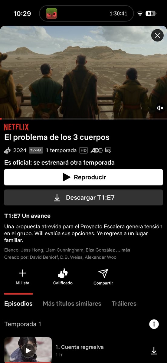 idklilykim's tweet photo. Serie buenísima https://t.co/opmxC7VL0L