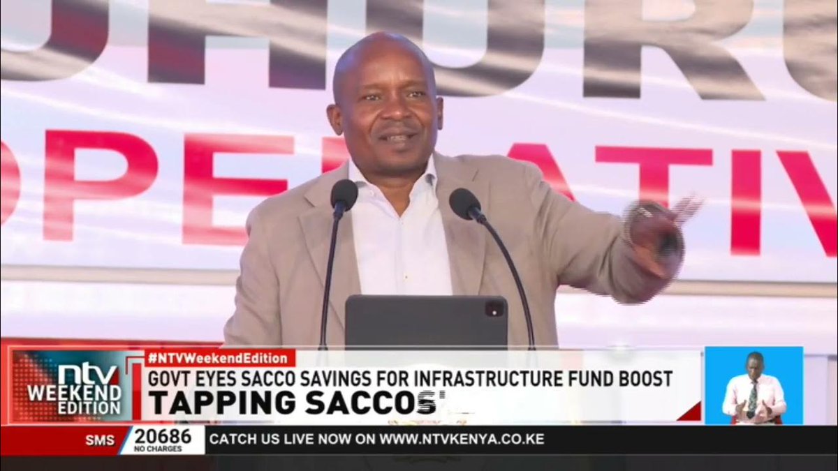 ntvkenya's tweet photo. Government moves to tap Saccos’ trillions for development https://t.co/LU2EymQvWV https://t.co/rV0IJ2999D