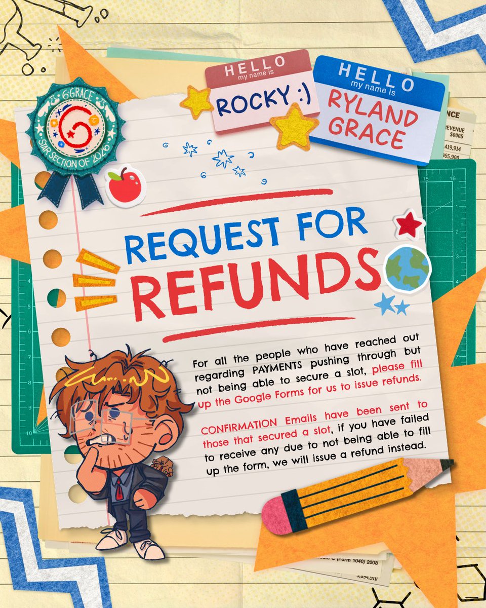 petrovaPH_CSE's tweet photo. Due to the amount of payments that pushed through but couldn’t secure a slot, the team has instead opened up a Refund Form to centralize the receipts.

For those with these concerns, please fill up the form so we can get back to you ASAP!

REFUND FORM: https://t.co/WVa599pPMo https://t.co/0BabiKUj9A