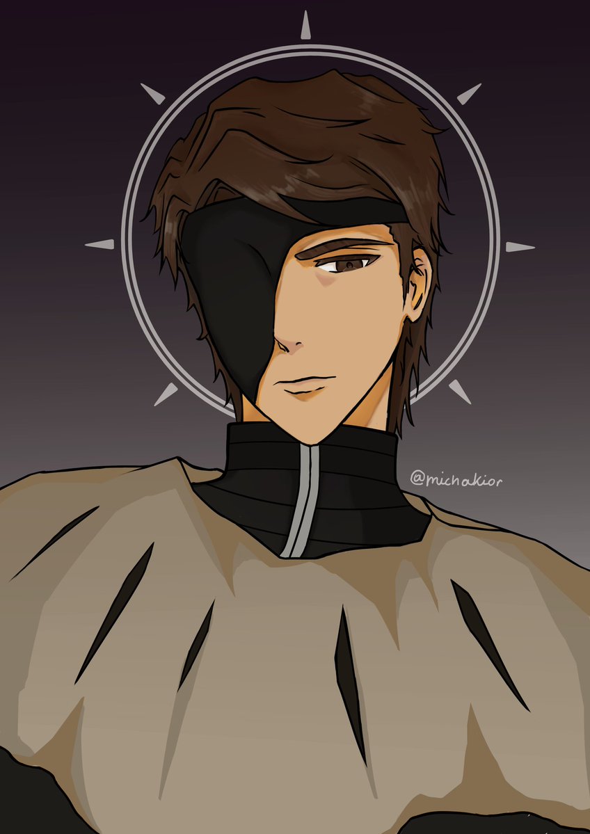michakior's tweet photo. Aizen fanart #BLEACH #Aizen #AizenSosuke #digitalartㅤㅤㅤㅤ https://t.co/XPAU1BpqPJ